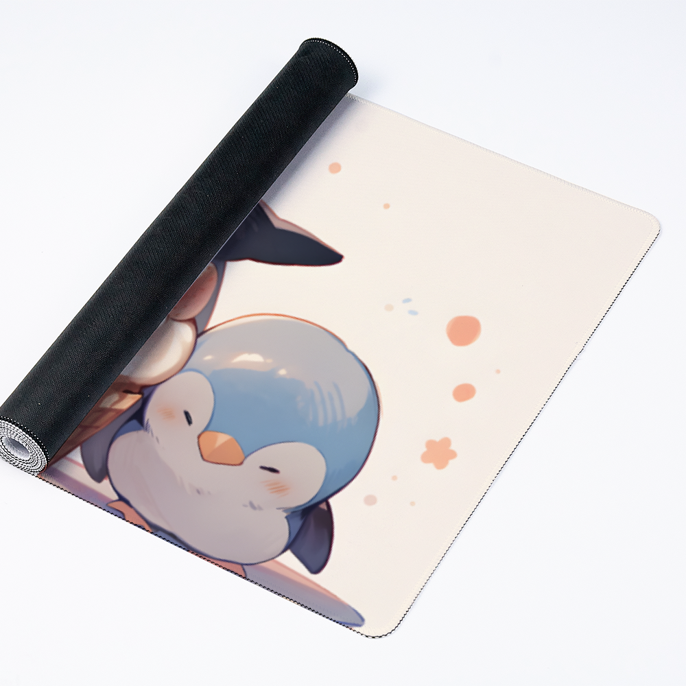 Thảm chơi tiệc cupcake Penguin
