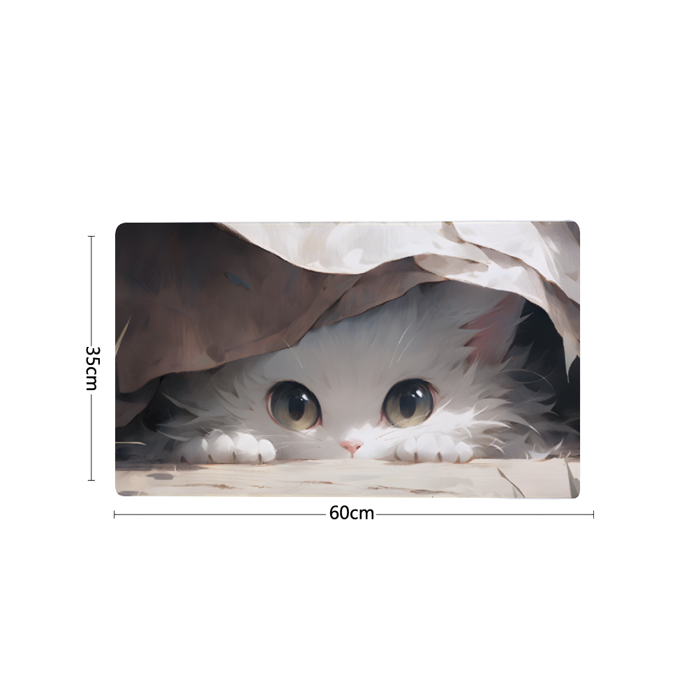 Thảm chơi hình chú mèo con ẩn