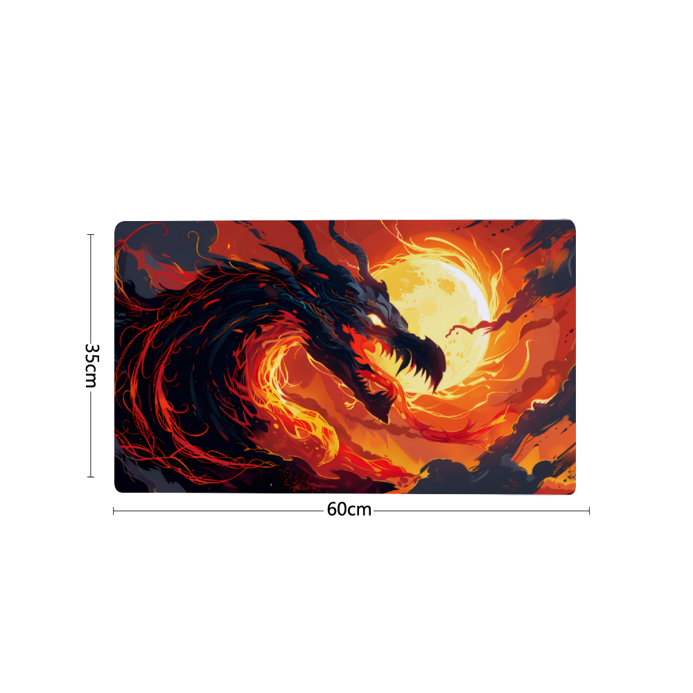 Tấm lót chuột cao su chống trượt tùy chỉnh cho bàn làm việc 18" x 14"/24" x 14"/31" x 12"