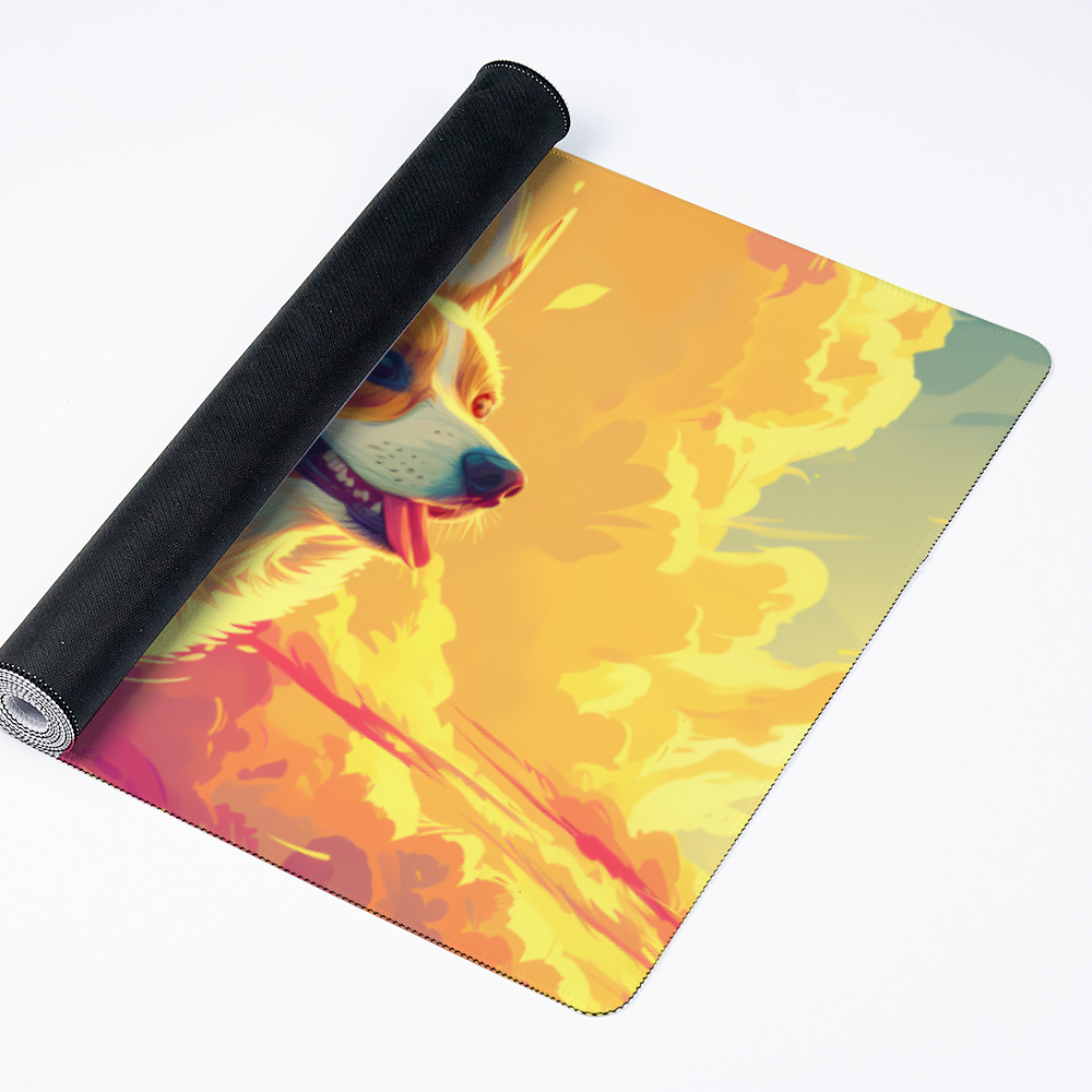 Thảm chơi Flying Corgi