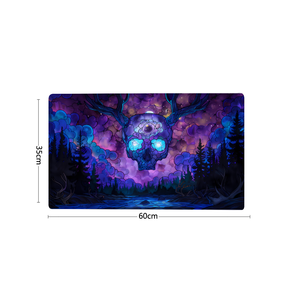 Tấm lót chuột cao su chống trượt tùy chỉnh cho bàn làm việc 18" x 14"/24" x 14"/31" x 12"