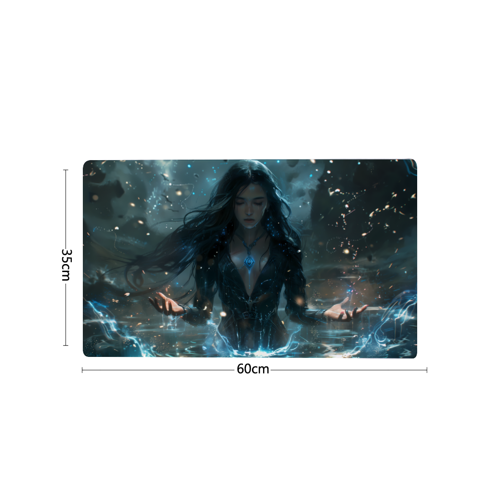 Tấm lót chuột cao su chống trượt tùy chỉnh cho bàn làm việc 18" x 14"/24" x 14"/31" x 12"