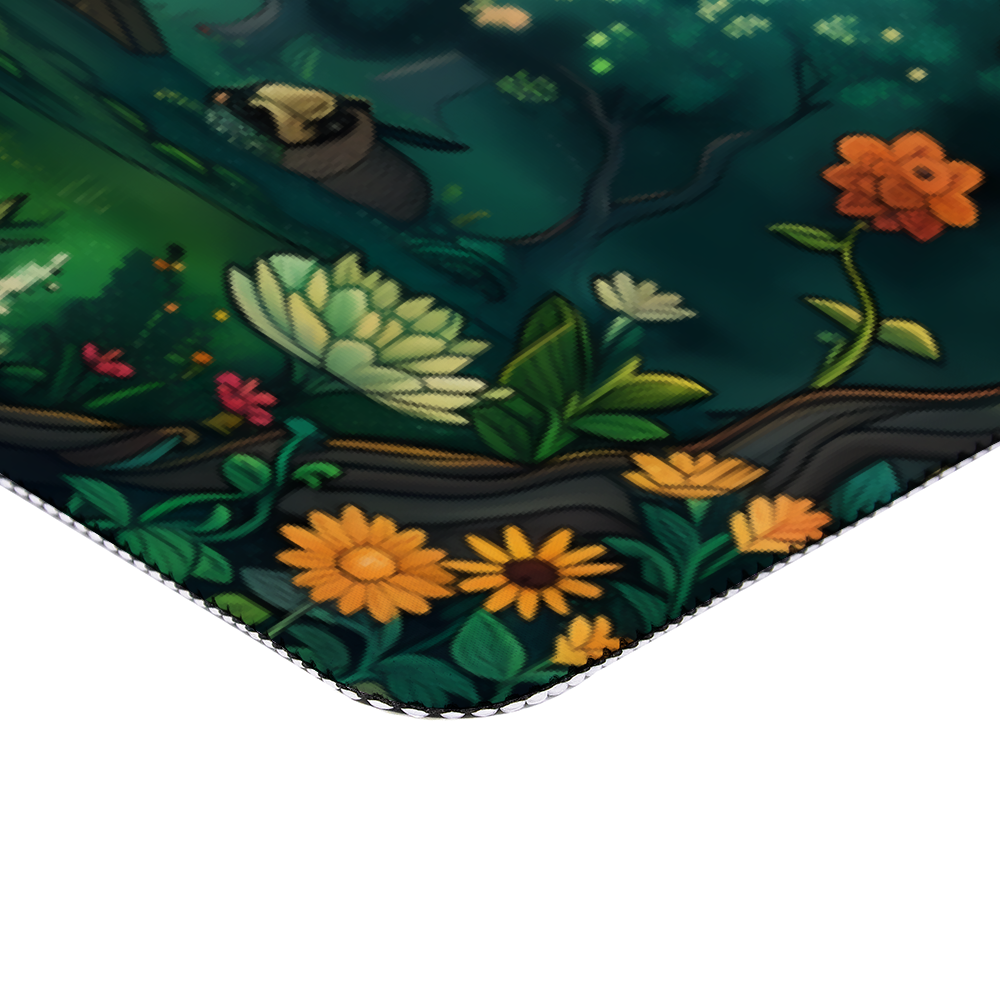 Tấm lót chuột cao su chống trượt tùy chỉnh cho bàn làm việc 18" x 14"/24" x 14"/31" x 12"