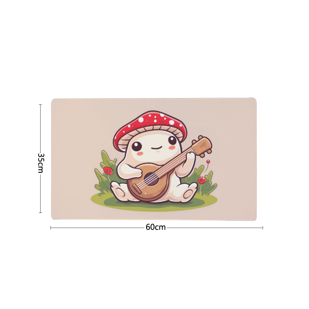 Thảm chơi Ukulele hình nấm