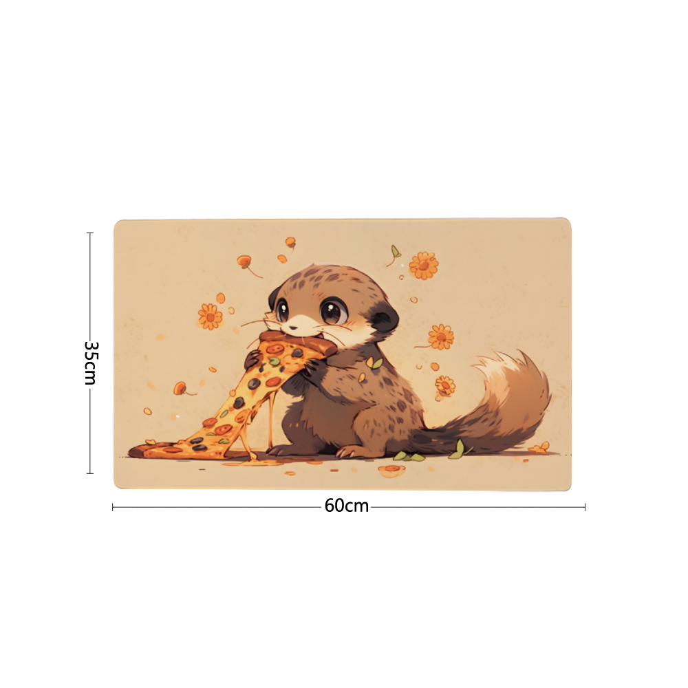 Thảm chơi Meerkat thích ăn Pizza!