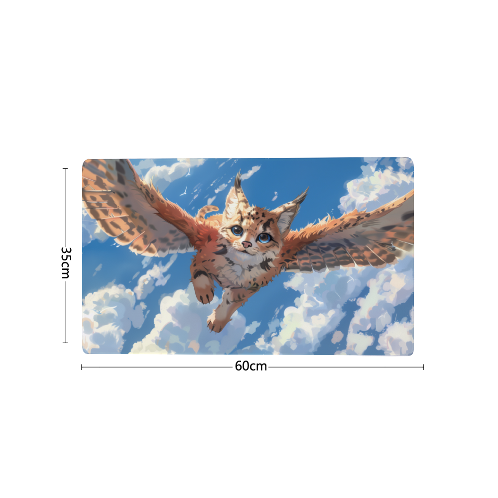 Flying Bobcat Playmat