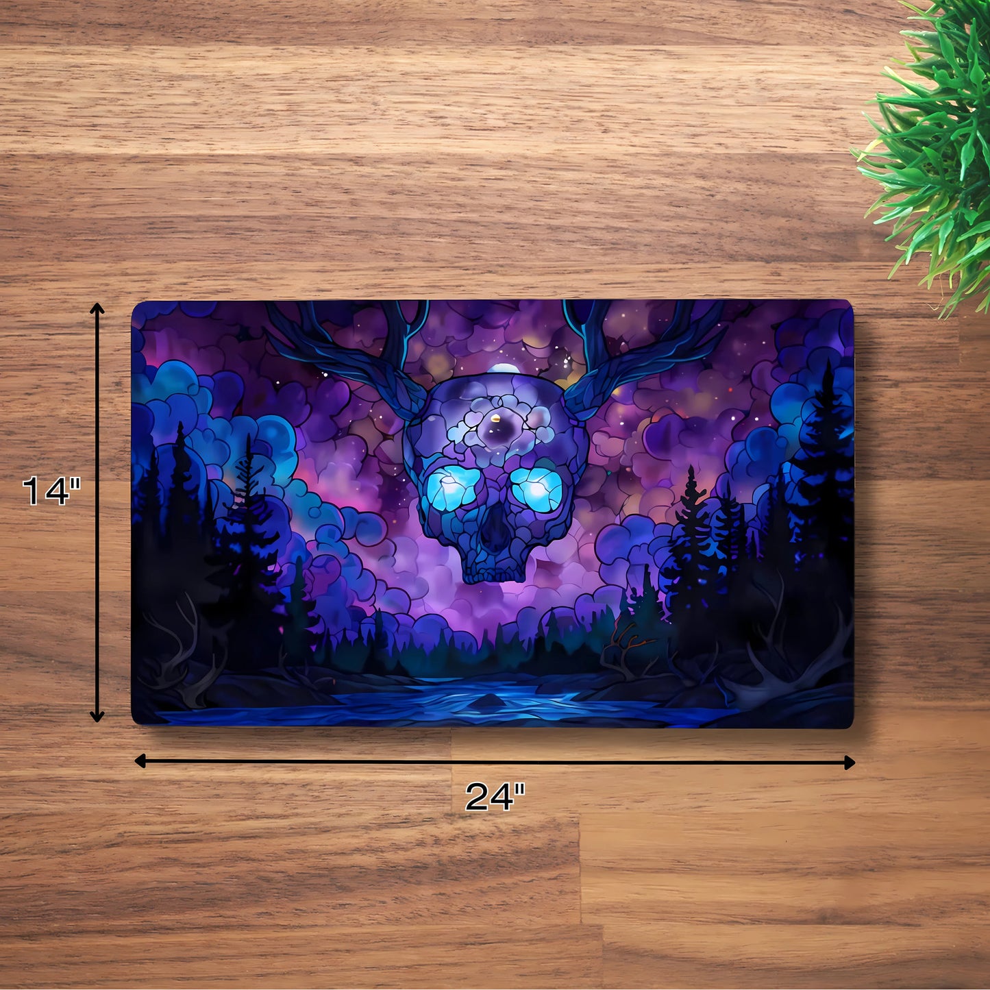 Tấm lót chuột cao su chống trượt tùy chỉnh cho bàn làm việc 18" x 14"/24" x 14"/31" x 12"