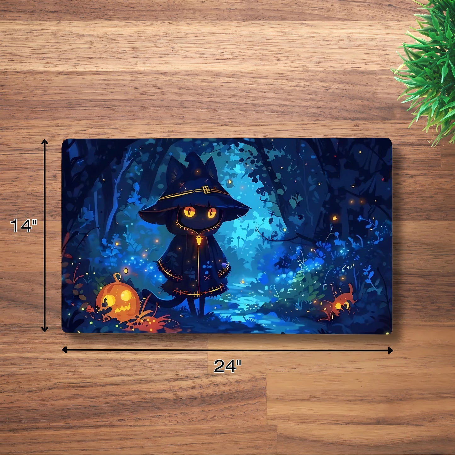 Enchanted Night Desk Mat