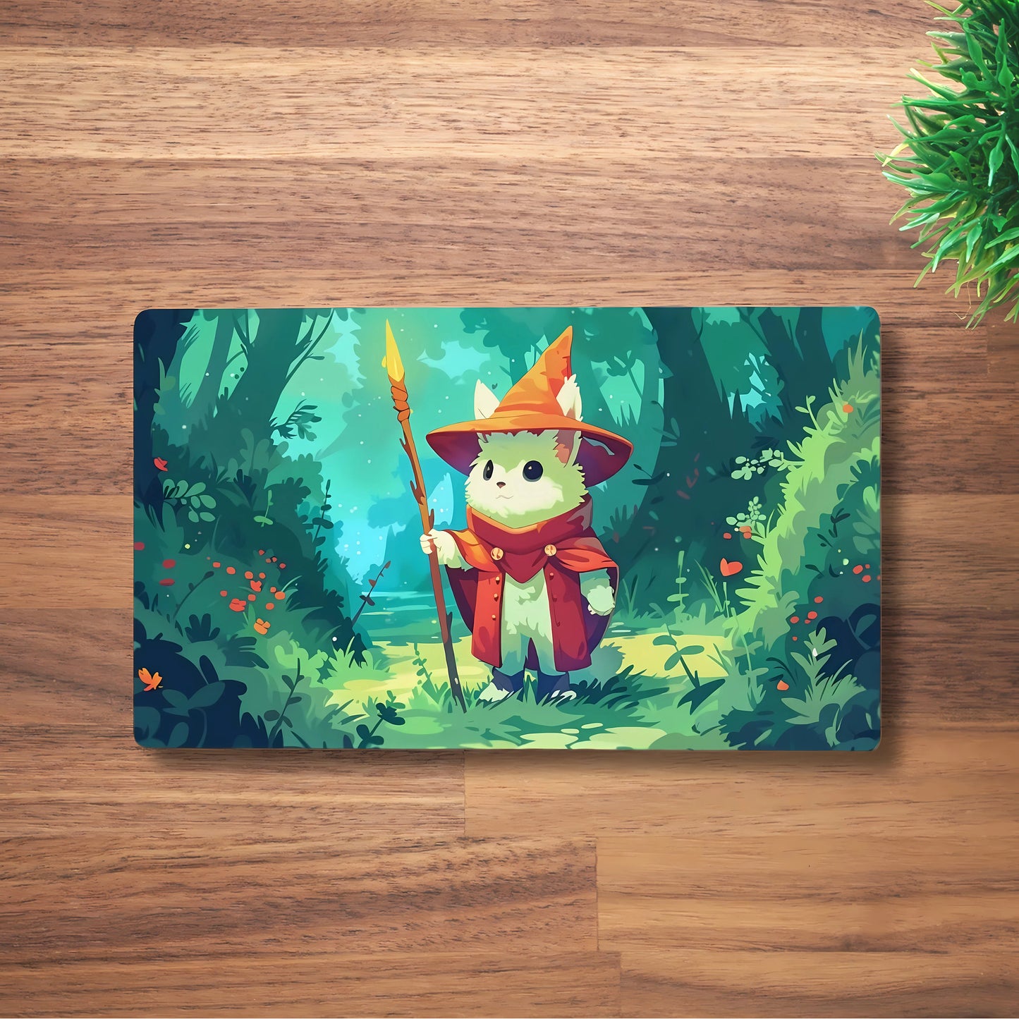 Bunny Wizard Deskmat