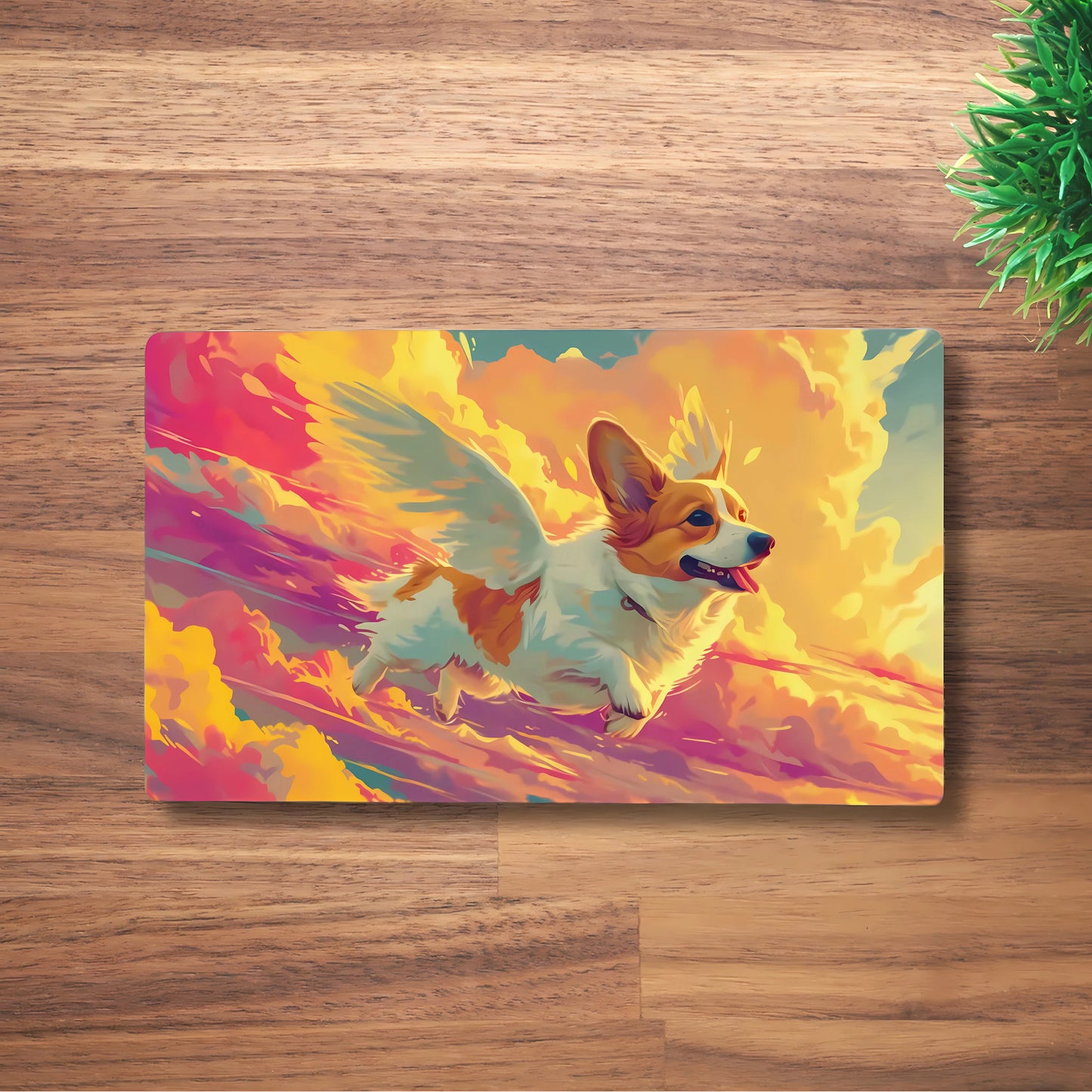 Thảm chơi Flying Corgi