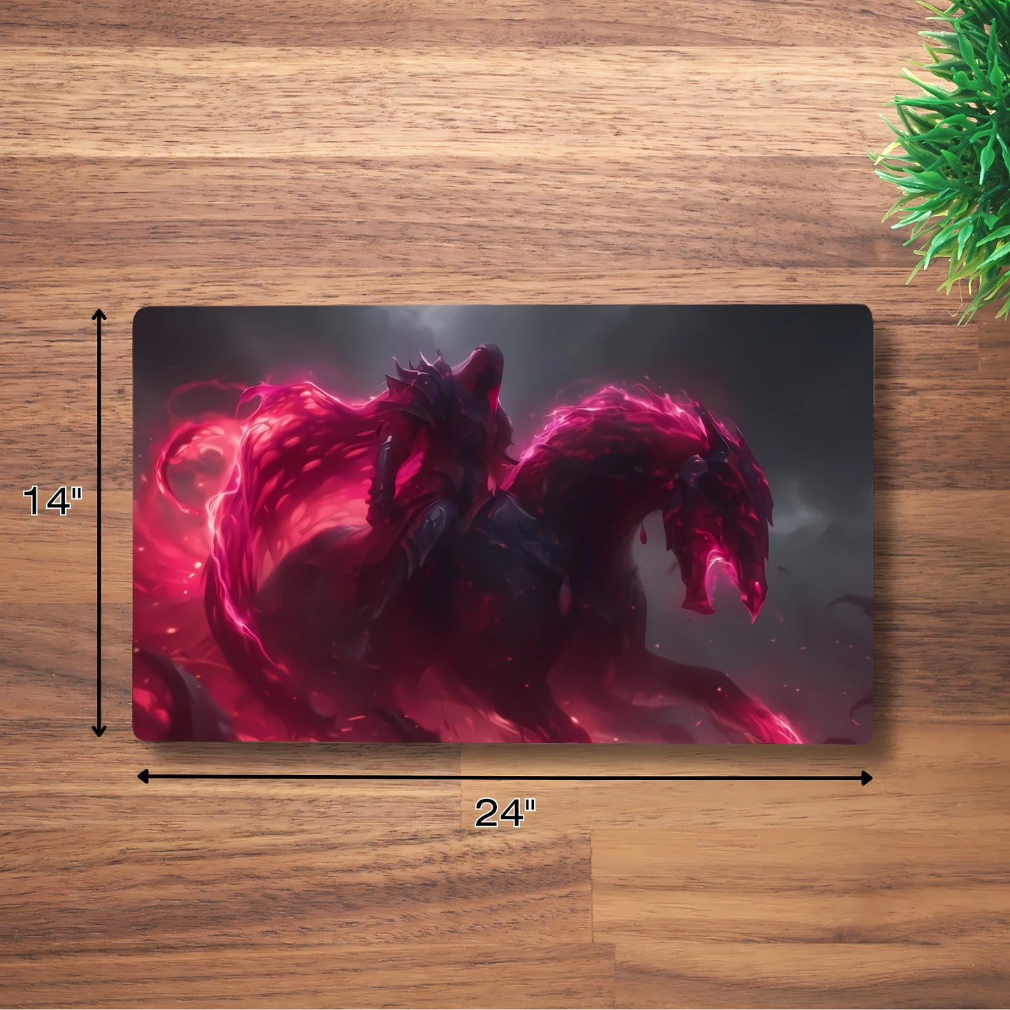 Tấm lót chuột cao su chống trượt tùy chỉnh cho bàn làm việc 18" x 14"/24" x 14"/31" x 12"