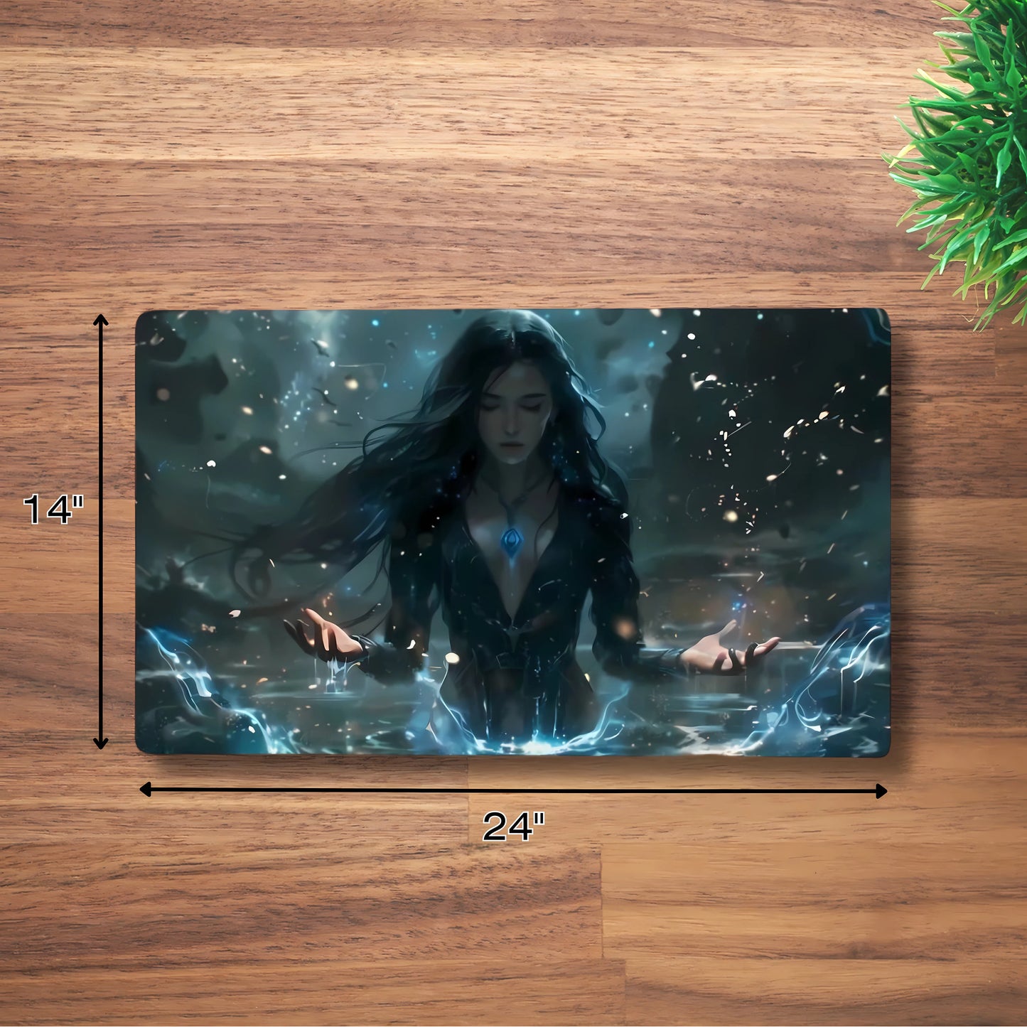 Tấm lót chuột cao su chống trượt tùy chỉnh cho bàn làm việc 18" x 14"/24" x 14"/31" x 12"