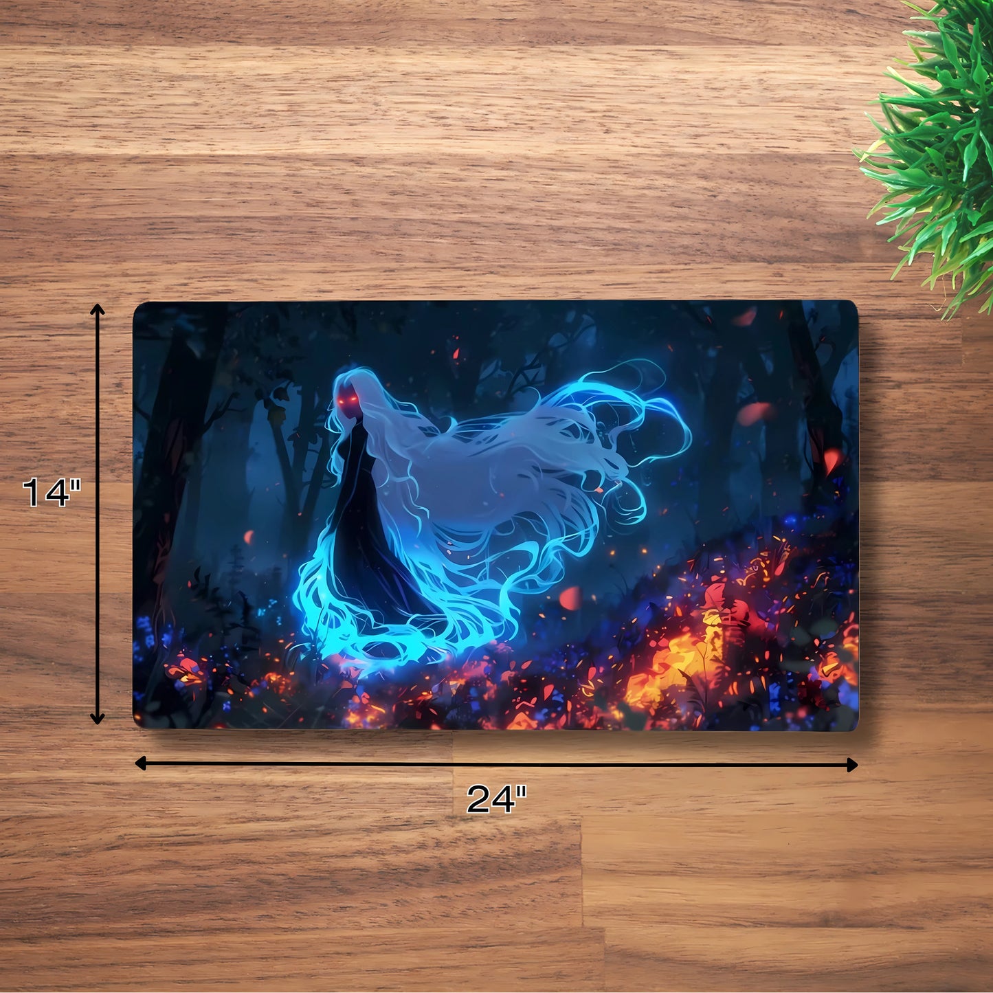 Tấm lót chuột cao su chống trượt tùy chỉnh cho bàn làm việc 18" x 14"/24" x 14"/31" x 12"