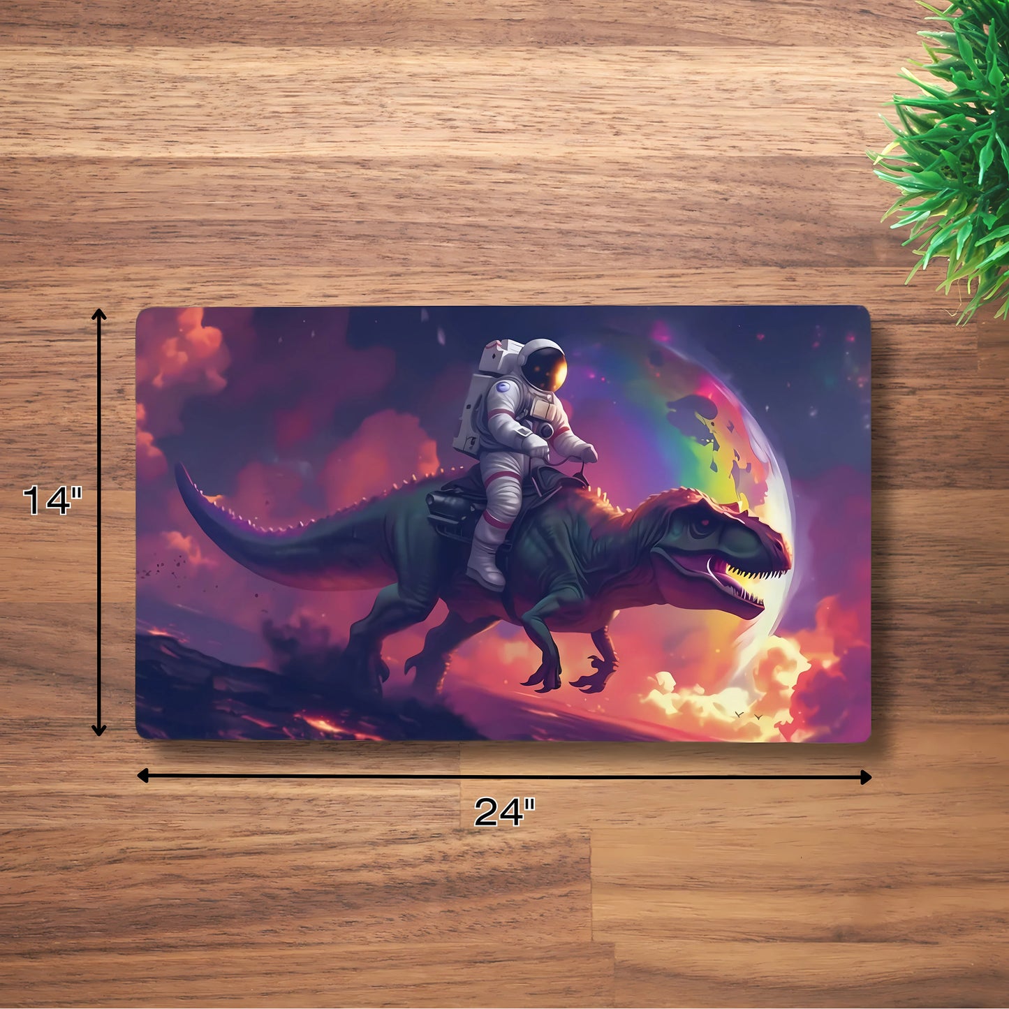 Tấm lót chuột cao su chống trượt tùy chỉnh cho bàn làm việc 18" x 14"/24" x 14"/31" x 12"