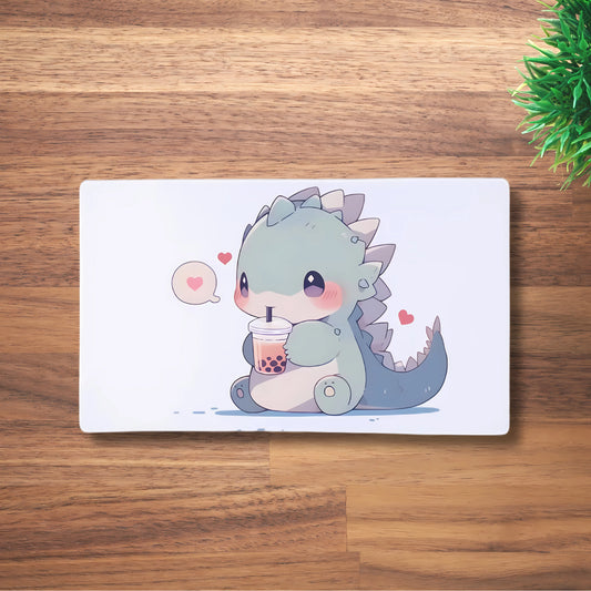 Bubble Tea Dino Playmat