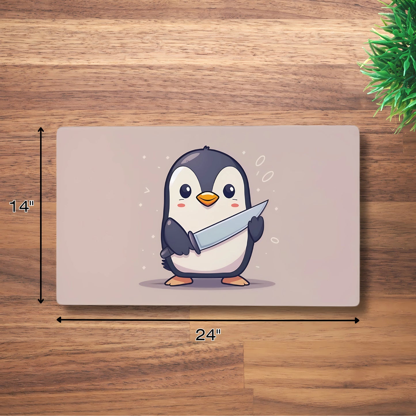 Penguin of Peril Playmat